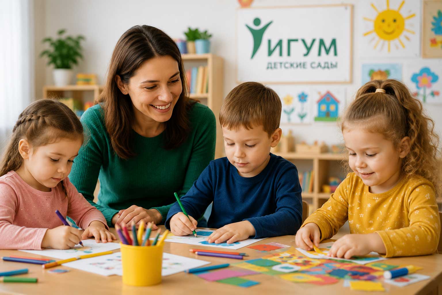 Работа в детских садах ИГУМ